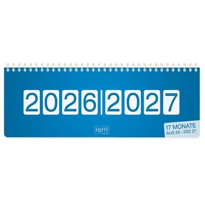 Tischkalender 17 Monate 26/27 [Königsblau]