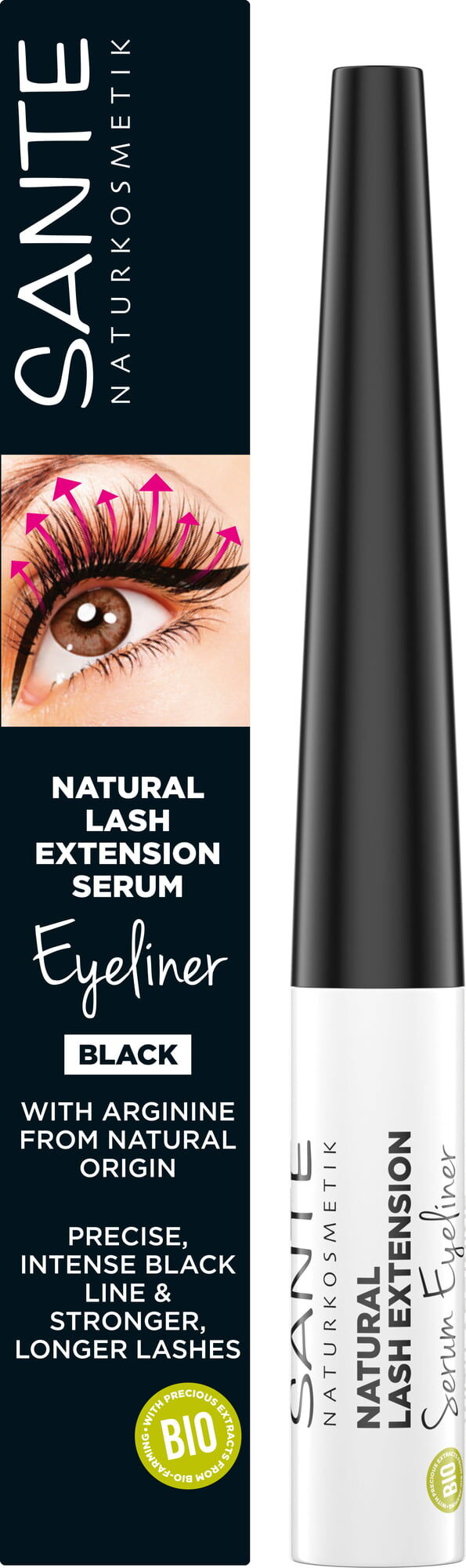 Sante Lash Extender Serum Eyeliner Black 3.5 ml