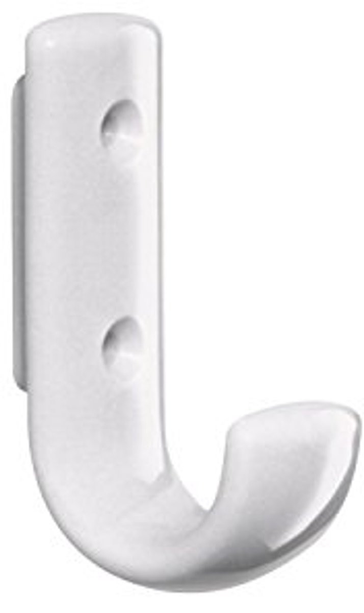 HEWI Kapstokhaak 477.90.060 Polyamide Wit 48 mm
