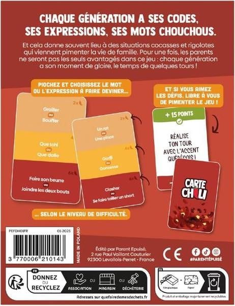 Asmodee Overlevingskit voor de uitgeputte ouder - Geschenkdoos