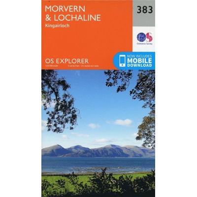 Morvern and Lochaline, Karte von Ordnance Survey, Ordnance Survey, 978-0-319-24629-0