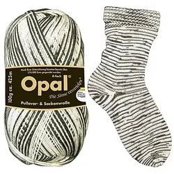 Opal Sockenwolle "Regenwald – Zebra"