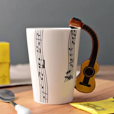 Uplift Essentials Novelty Music Note Ceramic Coffee Mugs style 5