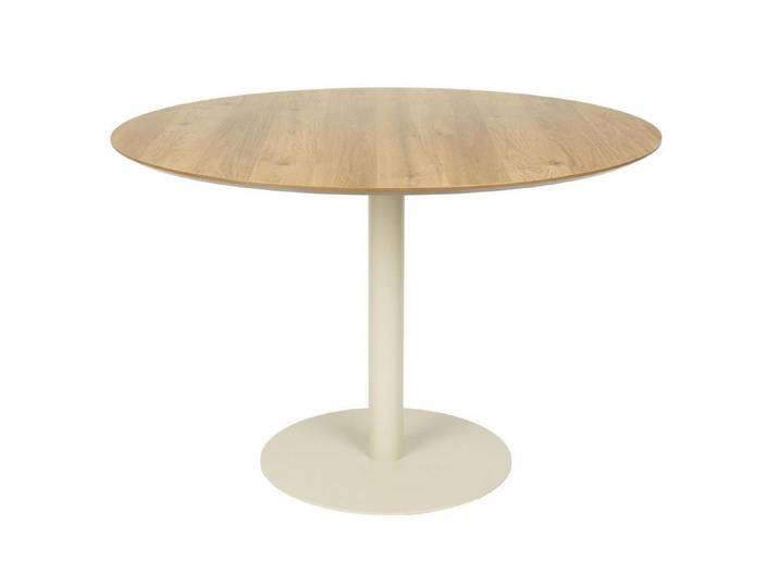 Trendmöbel24 Esstisch Design Esstisch Steven Rund & Minimalistisch für 4 Personen