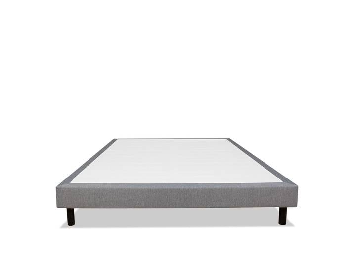 Sommier tapissier gris 140x190