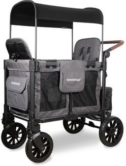 WonderFold W2 Luxe Pro Double Stroller Wagon