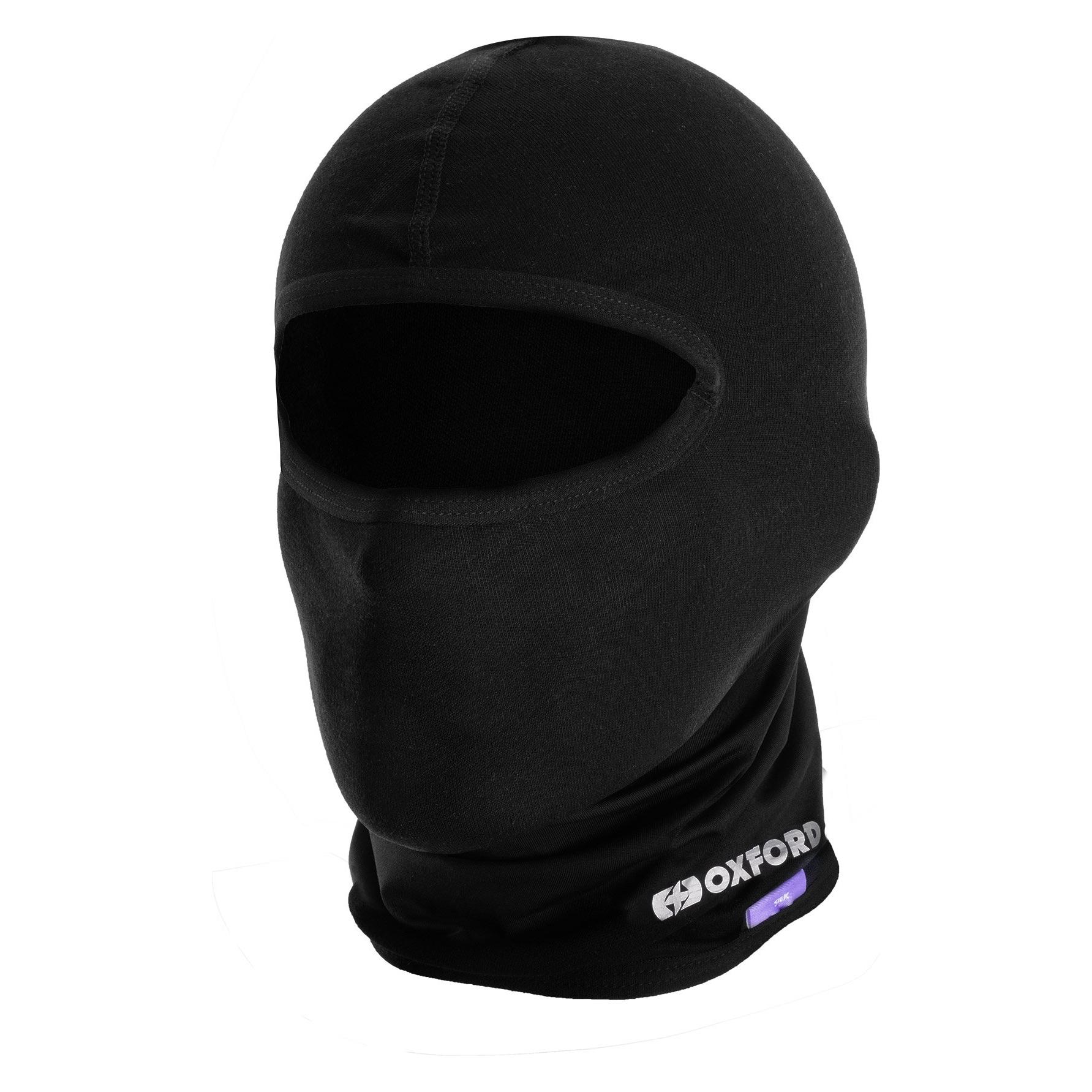 Oxford Deluxe Balaclava Silk Blk (CA025)