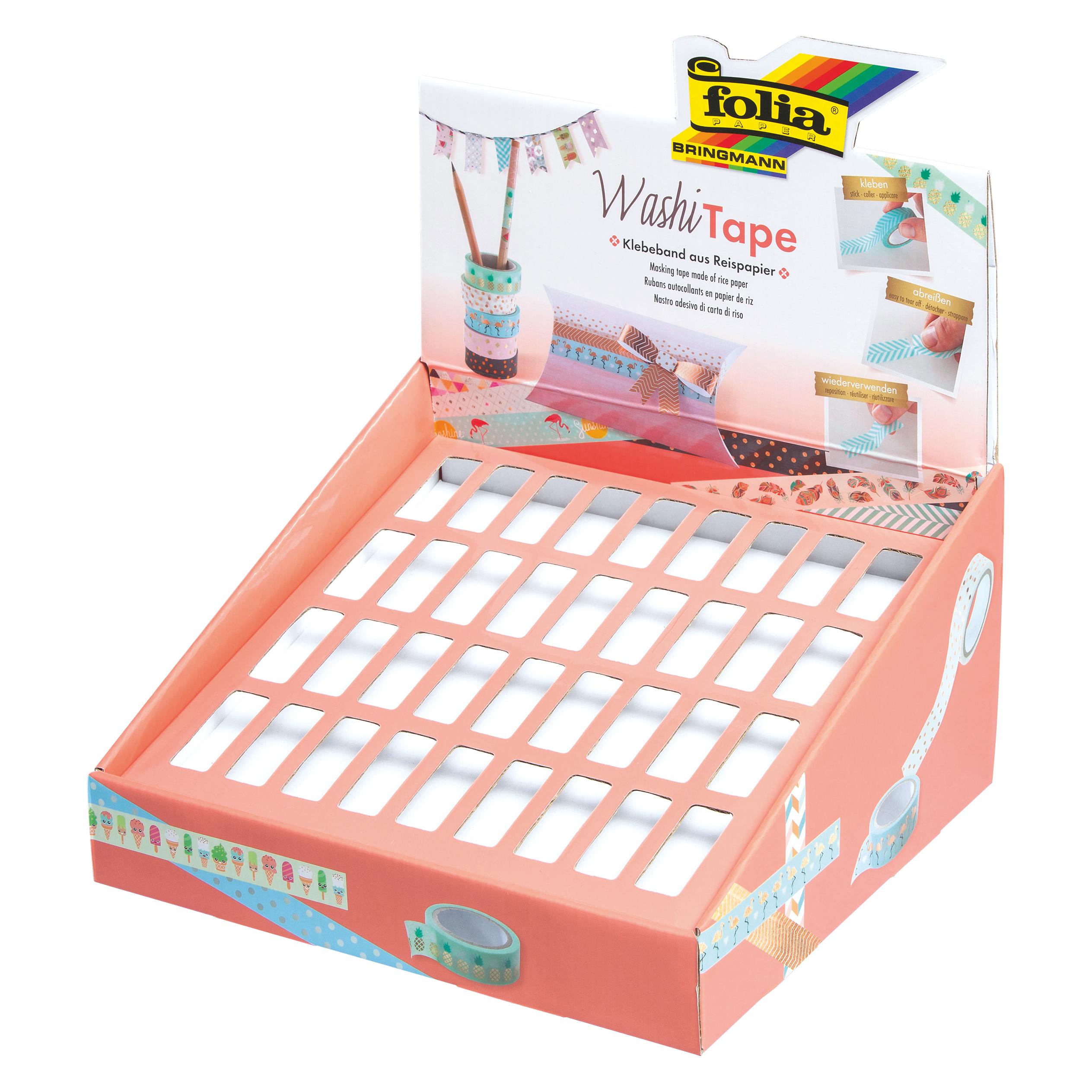 Folia Deko-Klebeband Washi-Tape HOTFOIL, Thekendisplay (260039)