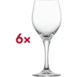 Zwiesel Glas 6x Weißweinglas »Mondial« 270 ml transparent, 18.7 cm