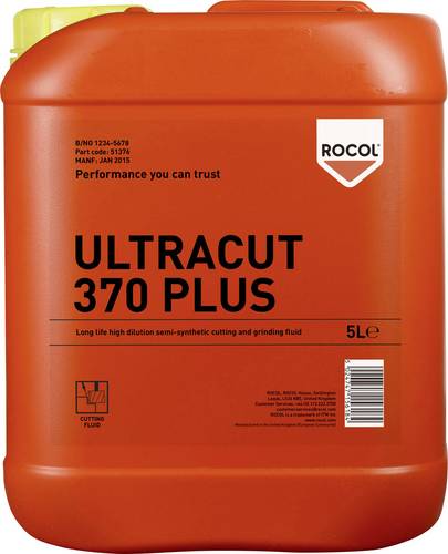 Rocol ULTRACUT 370 PLUS Schneid- und Schleifflüssigkeit ULTRACUT 370 PLUS 5l
