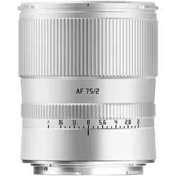 TTArtisan AF 75mm f2 Sony FE (Vollformat) silber