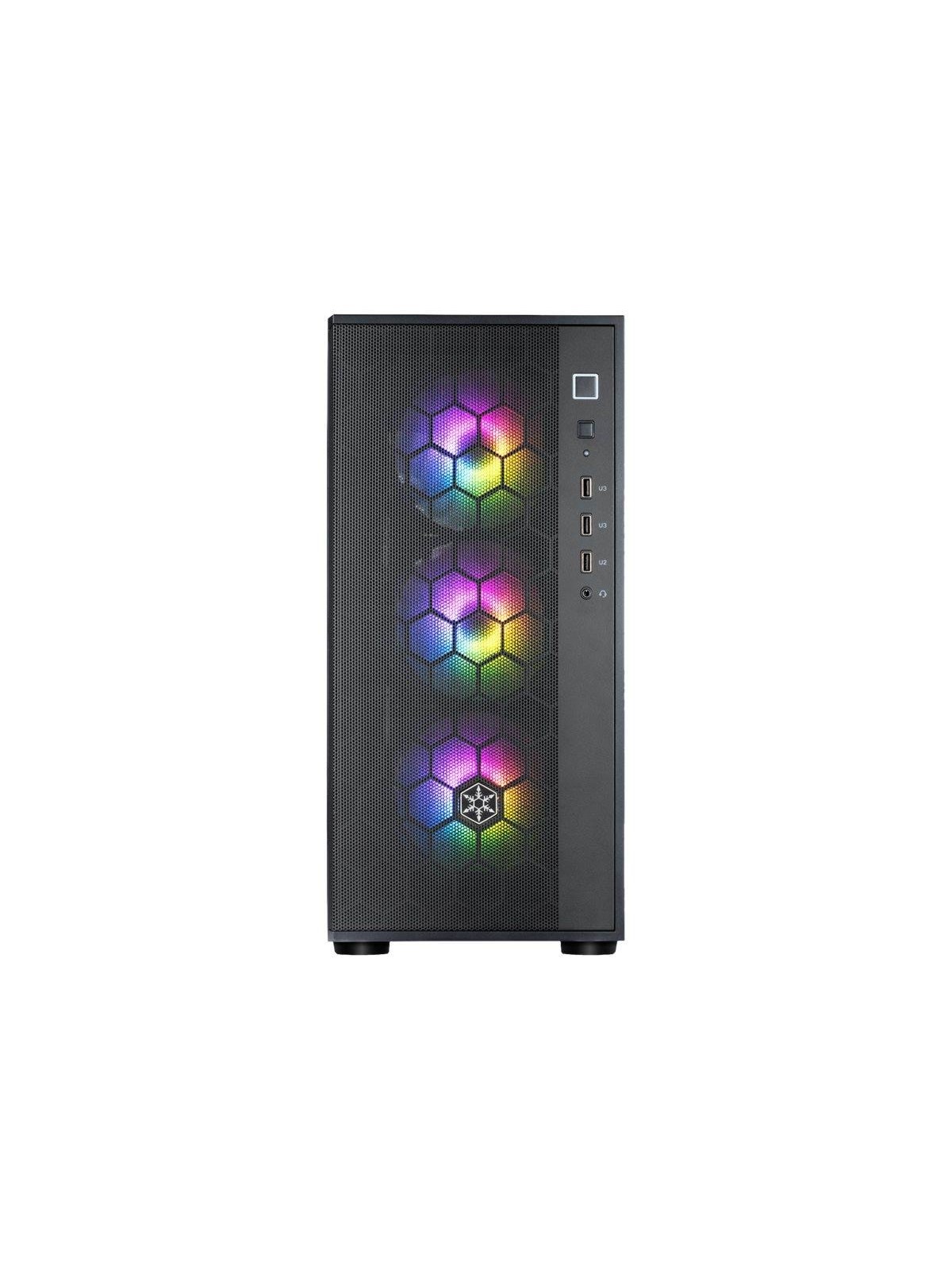 SilverStone FARA R1 V2 - Gehäuse - Tower - Schwarz