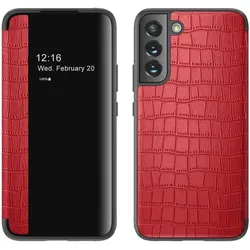 König Design Hülle Handy Schutz für Samsung Galaxy S23 Plus Ultra Case Cover Tasche Etuis Neu (Samsung Galaxy S23, Samsung Galaxy S23 Ultra, Samsung Galaxy S23+), Smartphone Hülle, Rot