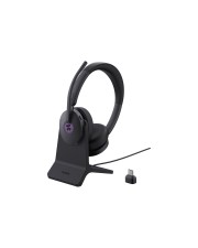 Yealink BH74 Headset On-Ear Bluetooth kabellos aktive Rauschunterdrückung Adapter USB-C via UC-zertifiziert (BH74 WITH STAND UC USB-C/A)