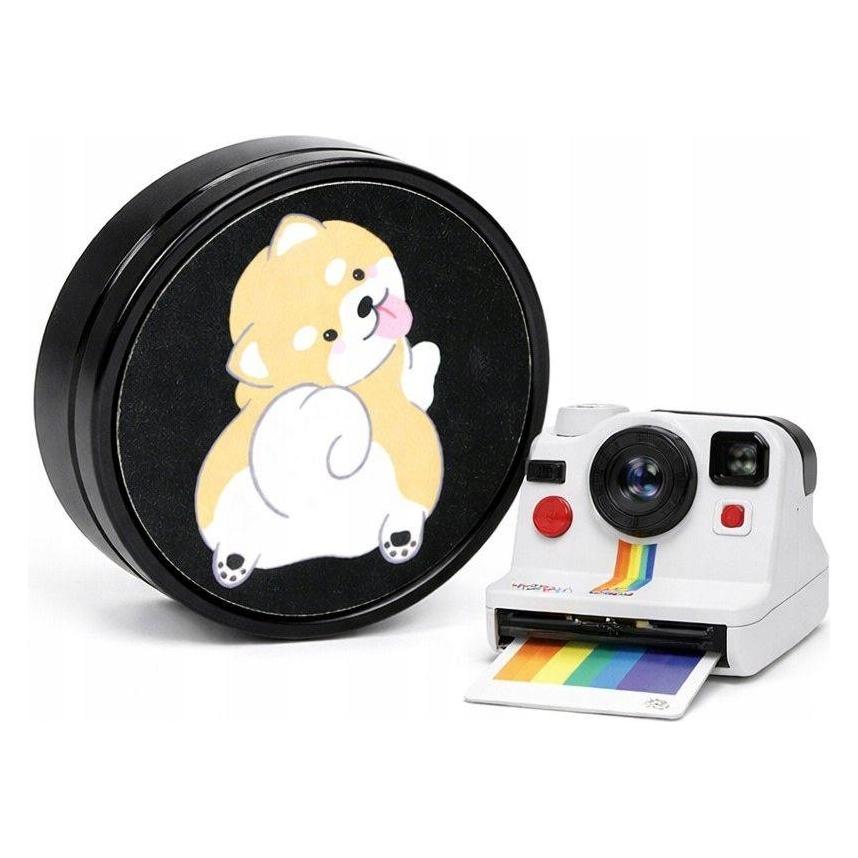 Loveinstant Dekoraufkleber 3 m für die Kameraabdeckung der Polaroid Now Now+ / Hündchen - Schwarz (71715510)