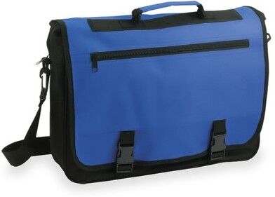 Sacoche personnalisable porte-documents Verse polyester bleu