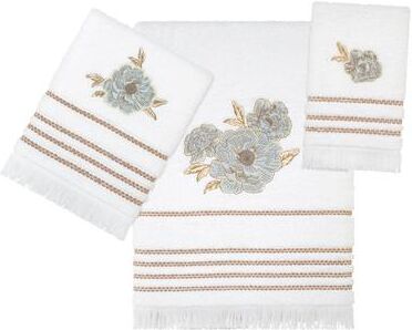 Nicole Miller Camille 3-Piece Towel Set - 3 Pc Towel Set