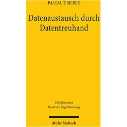 Datenaustausch durch Datentreuhand, Fachbücher von Pascal T. Sierek