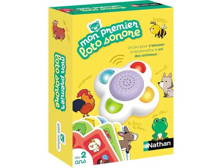 Nathan - Geluidslotto voor de kleintjes, 1130600202, Multi