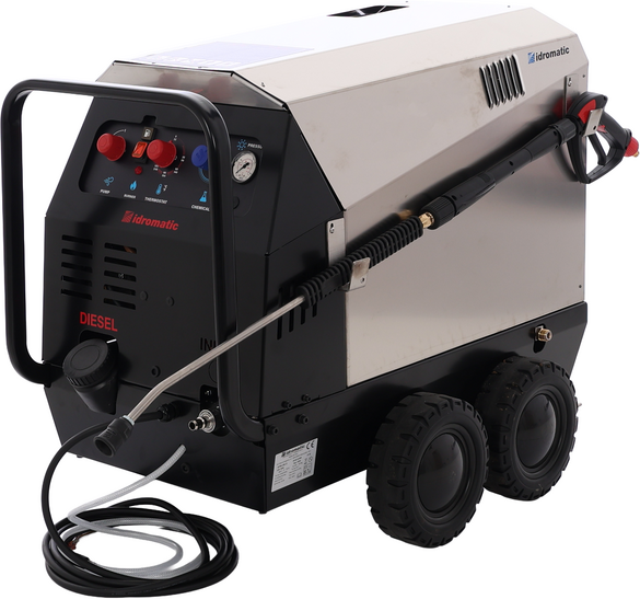 Idromatic Astra 200.15 - Heißwasser-Hochdruckreiniger 400 V  - 200 bar - 900 l/h