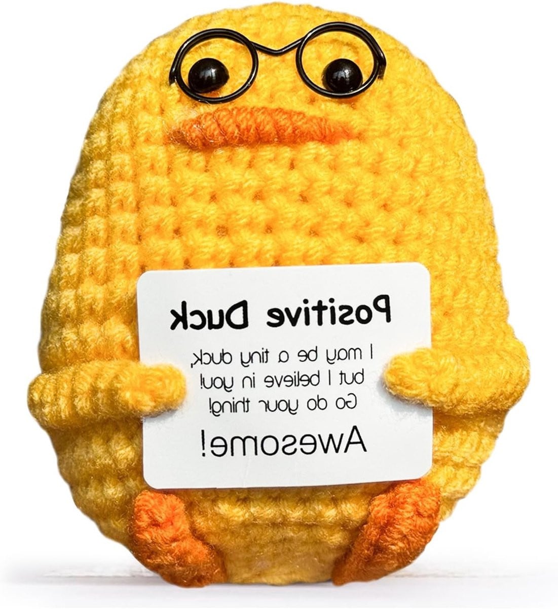 Lieve en speelse aardappel eend voor kinderen