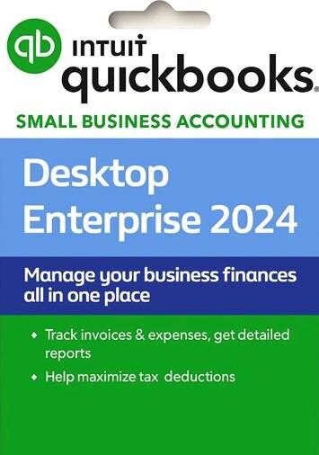 Quickbooks Enterprise Accountant Edition 2024 ( PC) - 1 Device, 1 Year -US version & Canada version Global