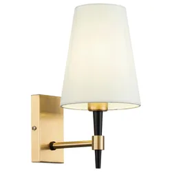 Wandleuchte Zaragoza Messingfarben max. 40 Watt Wandlampe