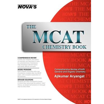 The MCAT Chemistry Book, Taschenbuch von Ajikumar Aryangat, Nova Press, 978-1-889057-37-8