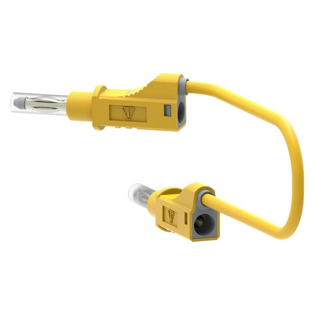 Electro PJP 2212/600V-CD1-25J Messleitung 25 cm Gelb 1 St. (2212/600V-CD1-25J)