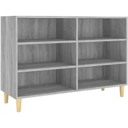 vidaXL Sideboard Grau Sonoma 103,5x35x70 cm Holzwerkstoff