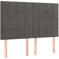 vidaXL, Boxspringbett, Jaiden (Block mit Quadraten) (140 x 200 cm)