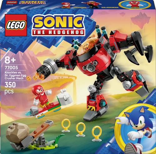 77005 LEGO Sonic the Hedgehog Knuckles vs. Dr. Eggmans Egg Crusher Mech