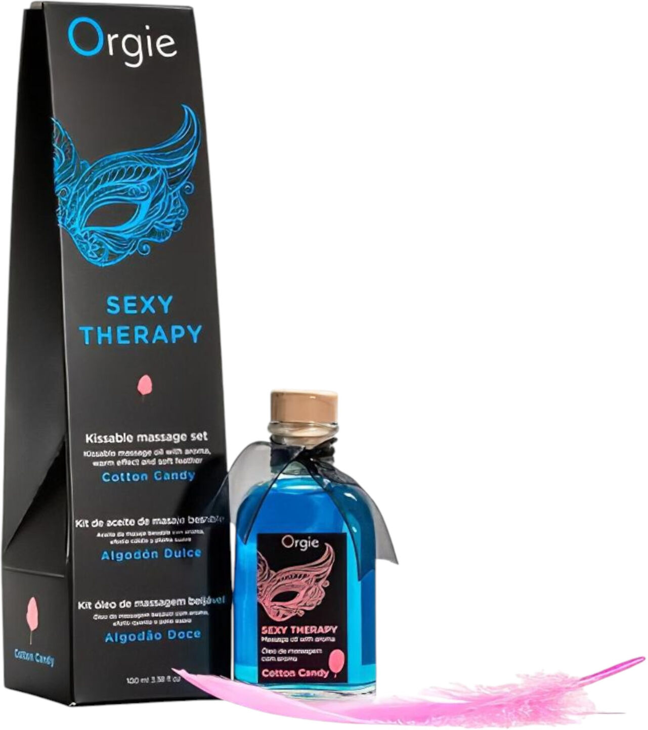 Orgie - Massageoliesæt - Candyfloss Duft