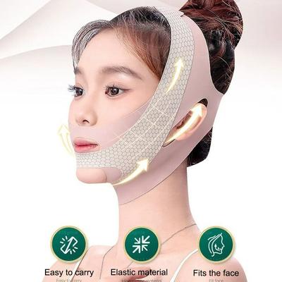 Uplift Essentials V Line Face Slimming & Lifting Bandage pink