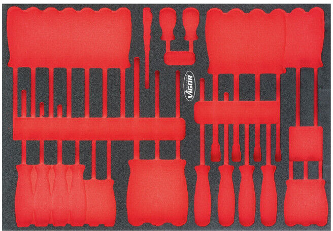 VIGOR Insert en mousse souple, vide V4231 (V4231)