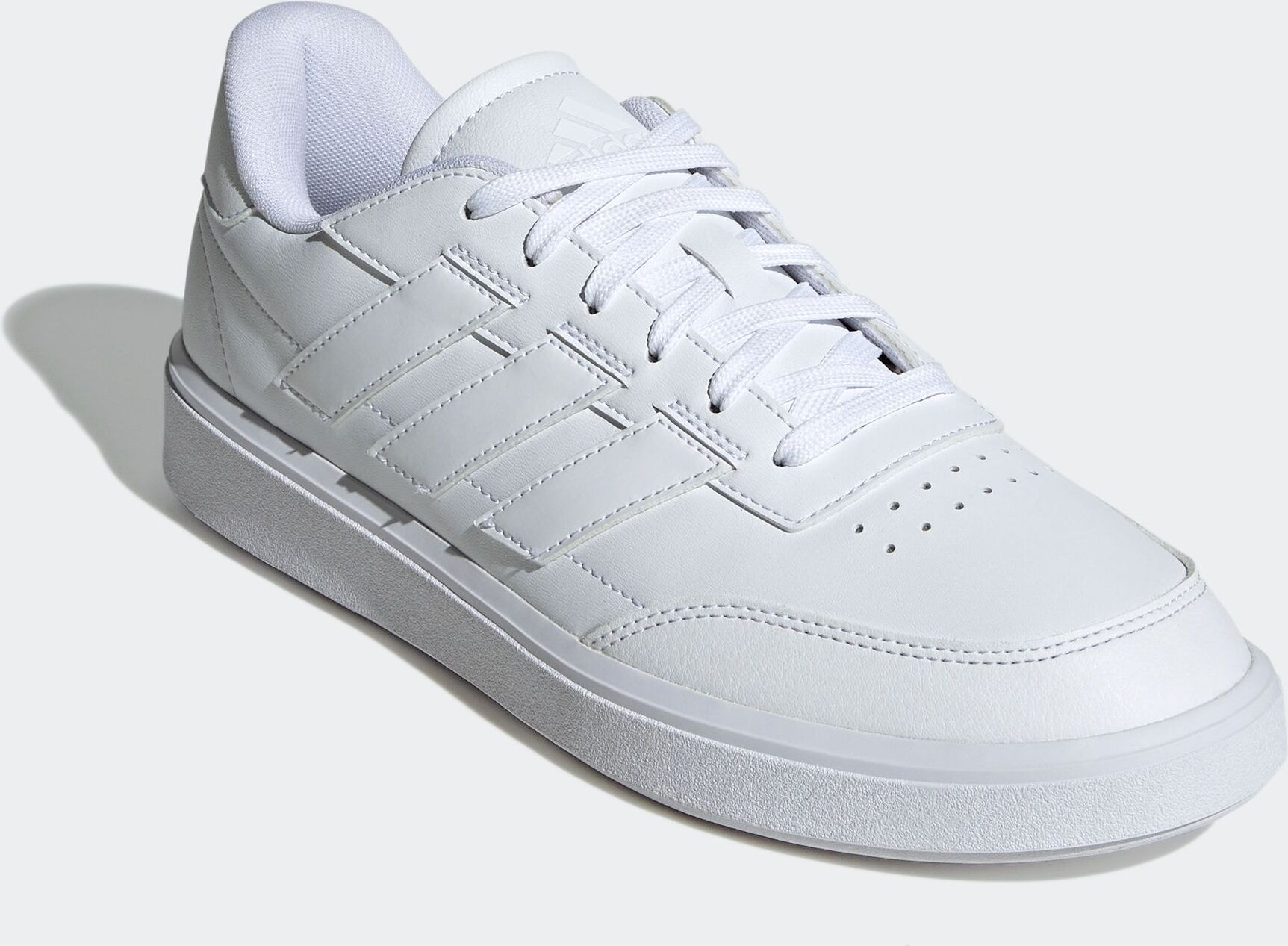 Sneaker ADIDAS SPORTSWEAR "COURTBLOCK", Herren, Gr. 37, weiss (cloud weiß, cloud weiß, cloud weiß), Synthetik, Schuhe Sneaker cloud weiß, cloud weiß, cloud weiß 37