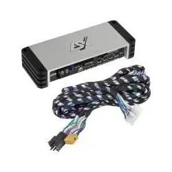 ESX 4-Kanal Class D Plug+Play Mini Digital Verstärker QM-FOUR-PP