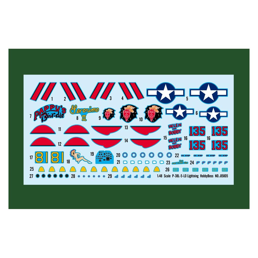 Hobby Boss P-38L-5-LO Lightning (85805)