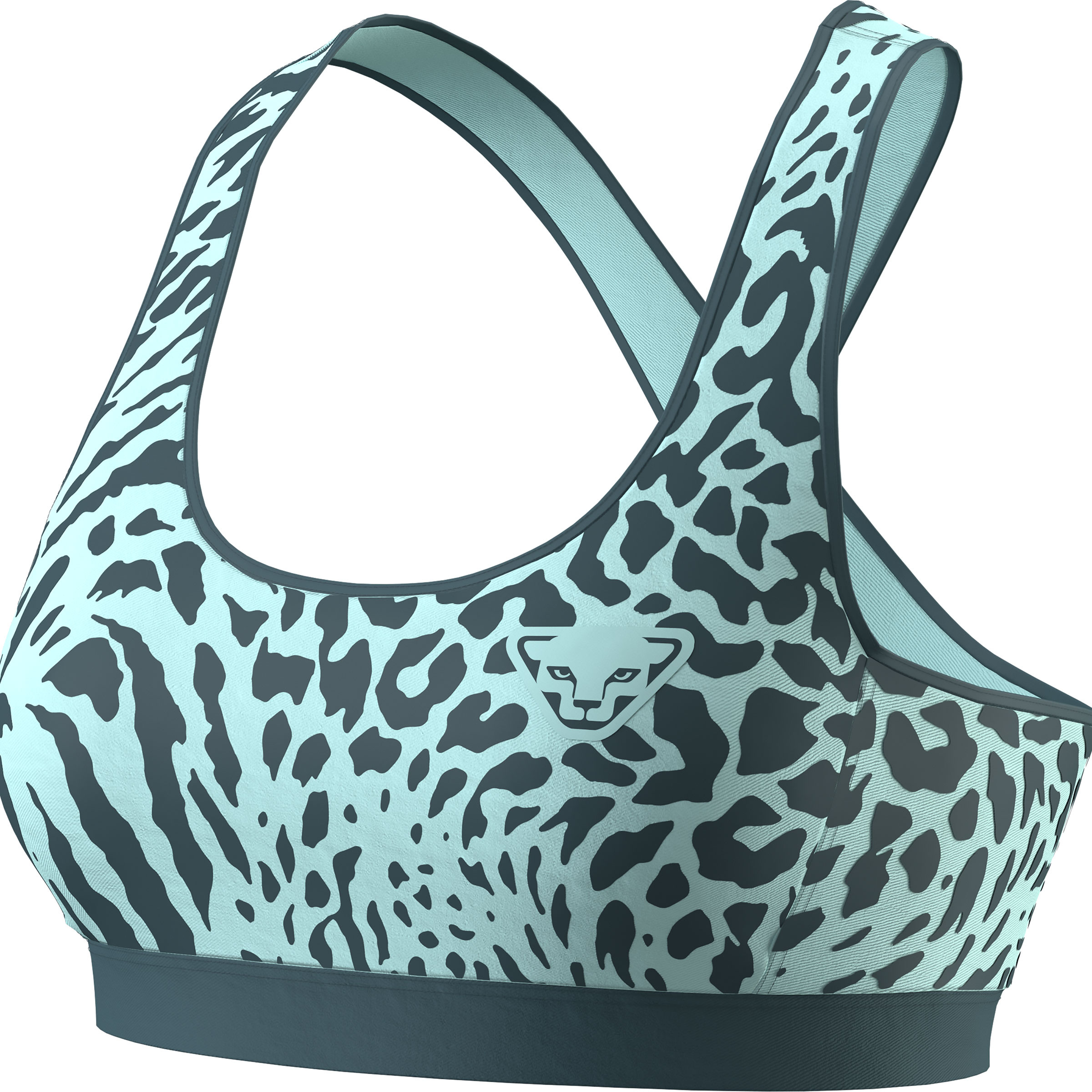 Dynafit Alpine Graphic Sport BH Damen Sport-BHs blau Größe XL Trailrunning | Laufen Widerstandsfähig