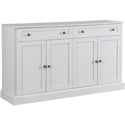 SIDEBOARD 150 cm in Antik Weiß