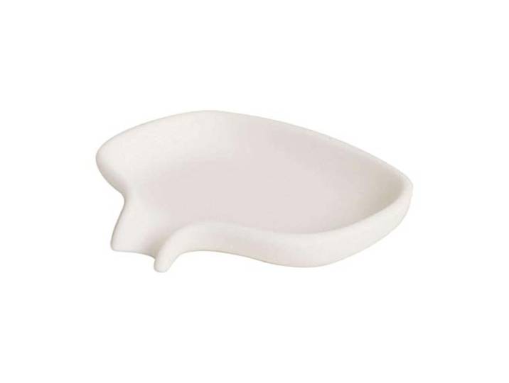 bosign Distributeur de Savon Souple en Silicone avec écoulement Blanc