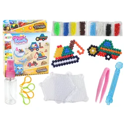 DIY Wasserperlen Set Zauberperlen 8 Farben Baufahrzeuge