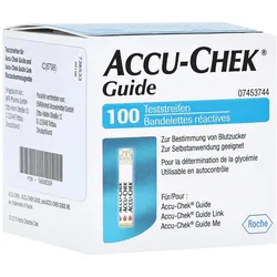 Accu-chek Guide Teststreifen (Reimport) 100 St