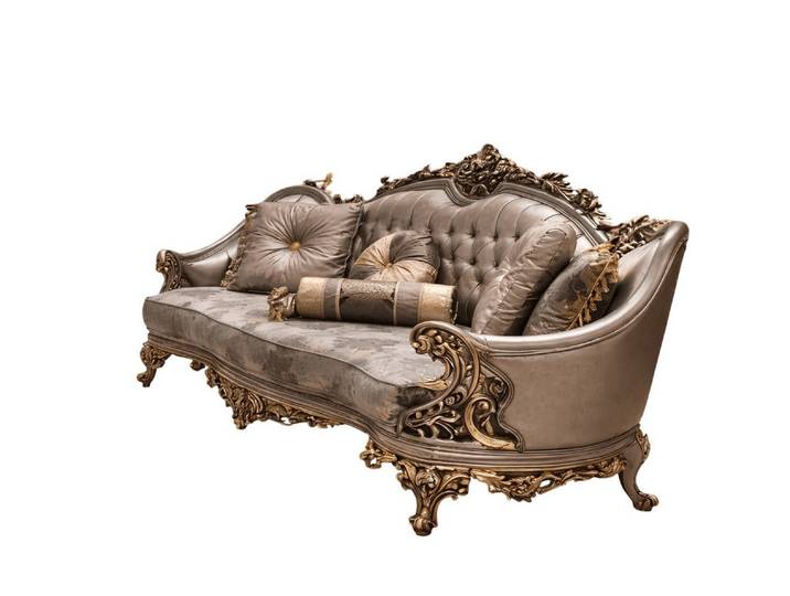 JVmoebel Sofa 3‑Sitzer im klassischen Stil mit elegantem, zeitlosem Design, 1 Teile