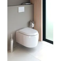 Duravit Collection One Wand Tiefspül WC 2583090000 verdeckte Befestigung, 385x570mm, Weiß Hochglanz