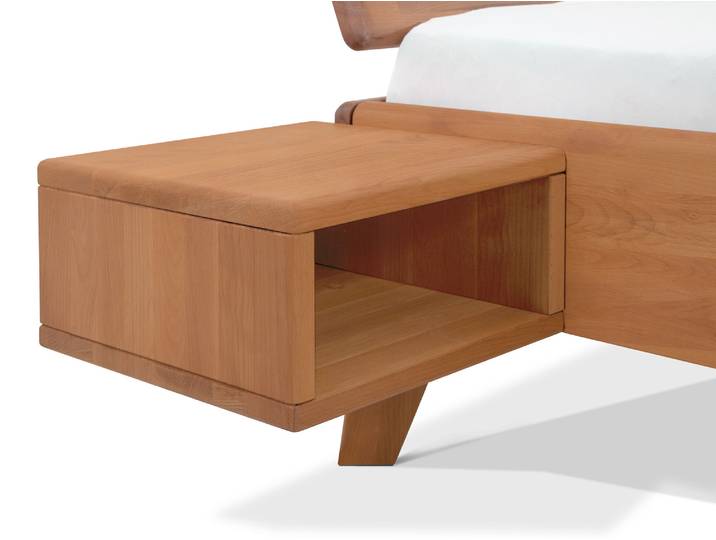 CALIDO Nachtkommode, Material Massivholz, Buche geölt