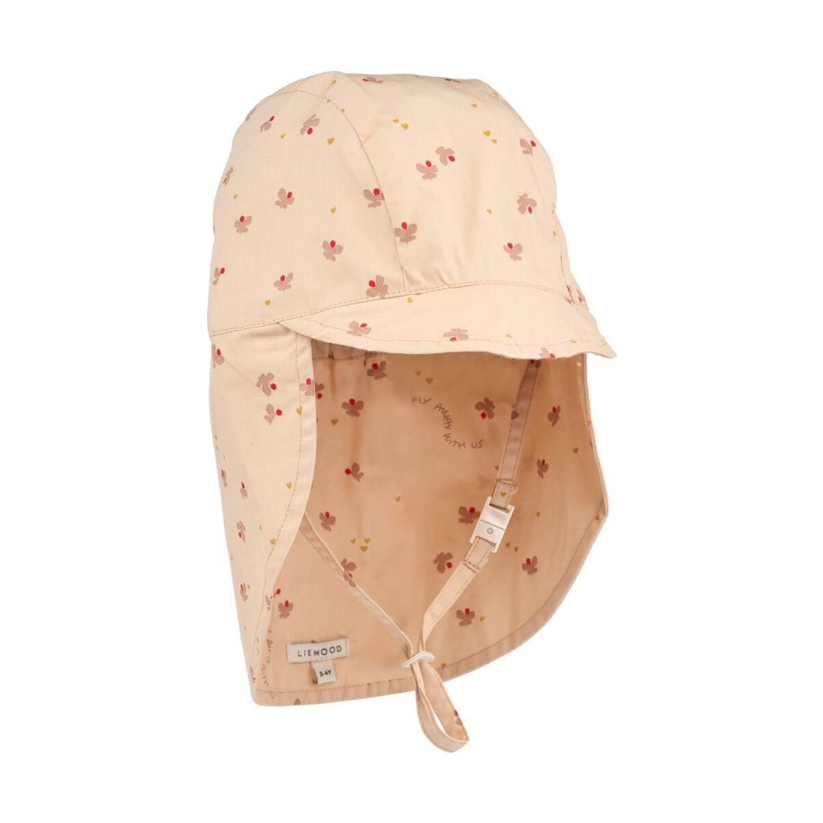 Liewood Cecilia Sun Hat mini butterfly / apple blossom (2614) 0/3 M LW19667-2614-0/3 M-CU