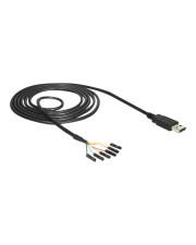 Delock Converter USB 2.0 > Serial-TTL 6 pin header connector individually 1.8 m 5 V Serieller Adapter Seriell (83786)