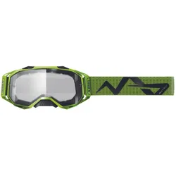 Abus, Unisex, Sportbrille, Buteo (Neon Yellow, Blue Neon Yellow), Gelb