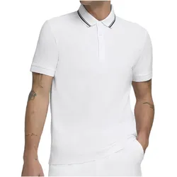 Wilson, Herren, Sportshirt, Team Pique Polo Crew Herren Weiss (L), Weiss
